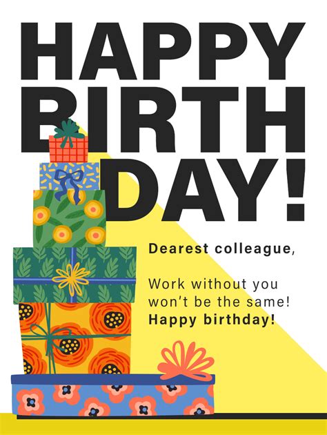 Exiting And Fun Birthday Cards For Co Workers Birthday And Greeting