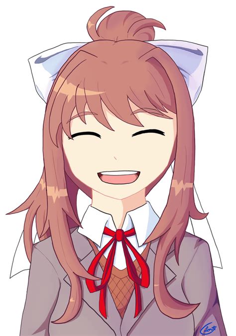 Oc Fanart Monikas Smile Another Drawing I Did A Couple Weeks Before