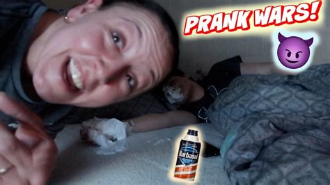 Prank Wars Continue Amanda Pranks Cody With Shaving Cream Pie Youtube