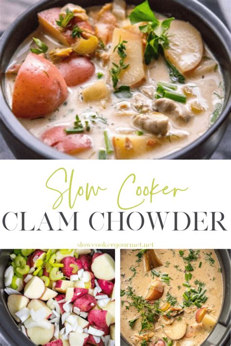 Scared it will take too long or be too hard to make? Slow Cooker Clam Chowder - Slow Cooker Gourmet
