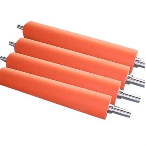 Hot Stamping Silicone Rubber Roller At Rs 6500 Rubber Roller In