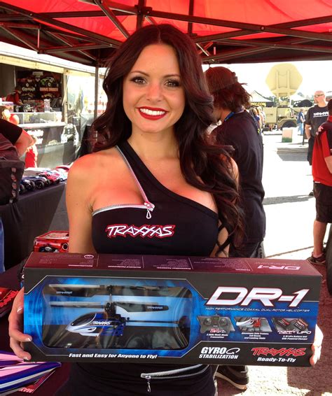 traxxas girl emmy with the dr 1 racing girl promo girls paddock girls