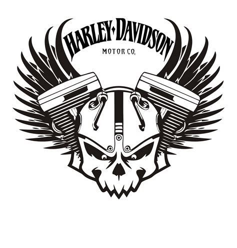 Harley Davidson Skull Face Logo Svg File Harley Davidson Skull Logo Svg