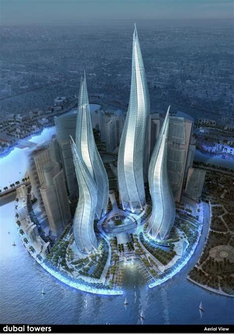 Dubai Towers Unusual Buildings Interesting Buildings Amazing