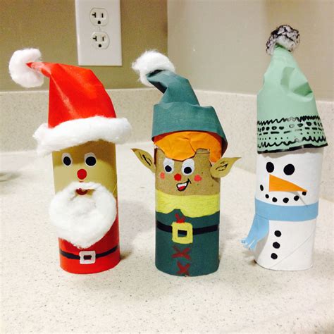 Toilet paper roll Christmas decorations! | Weihnachtsdeko selber machen