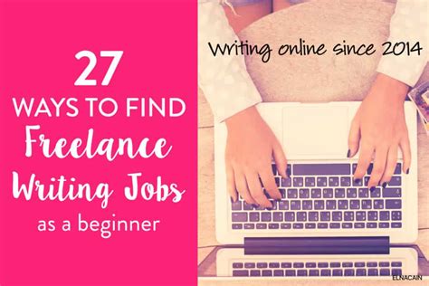27 Simple Ways To Find Freelance Writing Jobs As A Beginner Elna