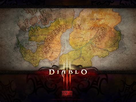 Map Of The World Image Moddb Diablo Fanbase Moddb