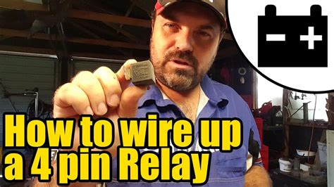 How To Wire Up A Relay 1922 Youtube