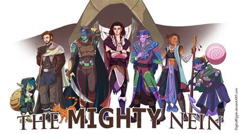 Criticalrole Campaign 2 The Mighty Nein By Digitalripple On Deviantart