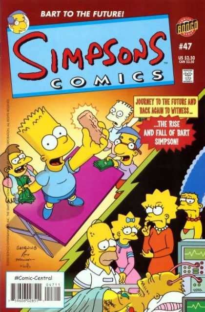 Simpsons Comics 47 Homer Marge Lisa Bart To The Future The Rise And Fall Of Bart