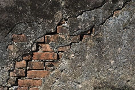 Closeup Of A Weathered Bricks Wall Stock Photo Image Of Background
