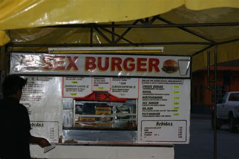 The Sex Burger Came As A Real Disappointment Photo