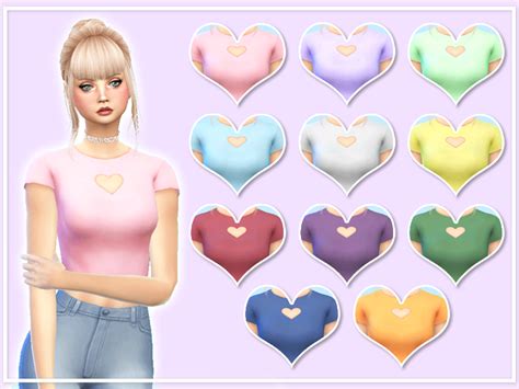 The Sims Resource Heart Top Mesh Needed