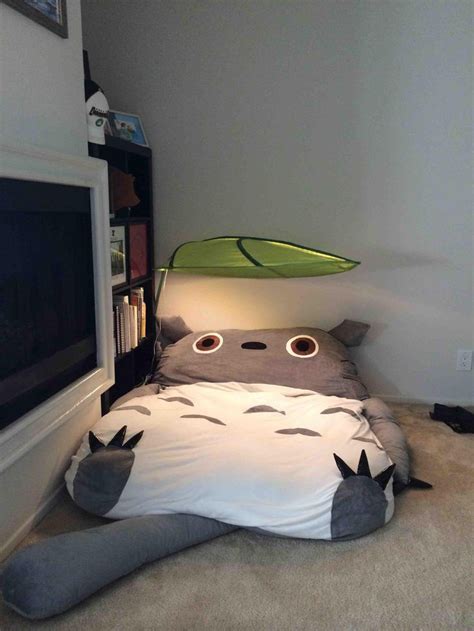 My Neighbor Totoro Leaf Canopy Bed Reading Nook Cool Beds