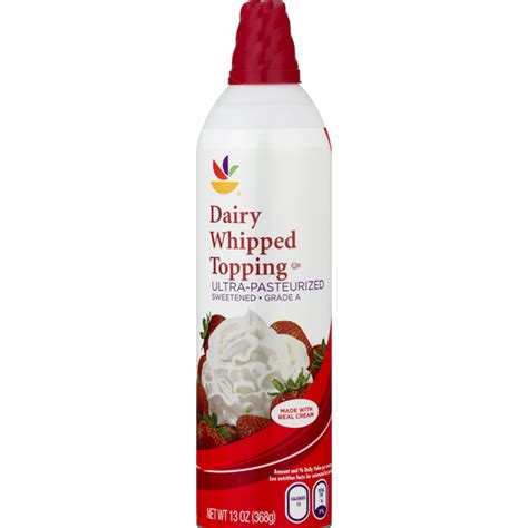 Sb Whipped Topping Dairy 13 Oz Instacart
