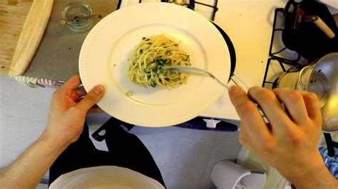 Making Spaghetti Aglio E Olio POV First Person Cooking YouTube