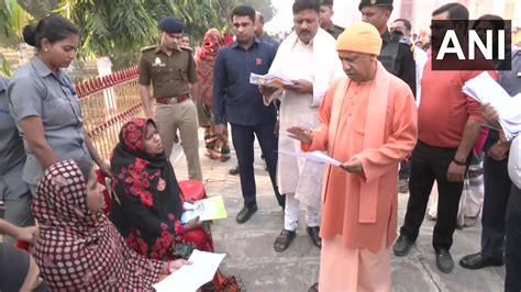 ANI UP Uttarakhand On Twitter Uttar Pradesh CM Yogi Adityanath Held