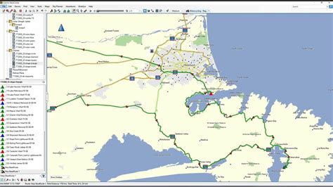 Interactive Route Editing Within The Basecamp Map Windows Version