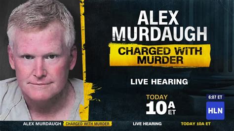 Alex Murdaugh Charged With Murder 🚨 Programming Alert Special Coverage Of Alex Murdaugh S
