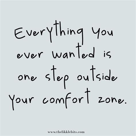 When You Step Out Of Your Comfort Zone Quotes Romona Bartels