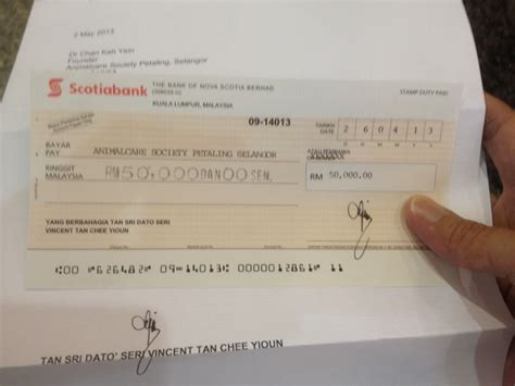 Write the name of the individual or company you are paying. The Berjaya funds are in! « AnimalCare