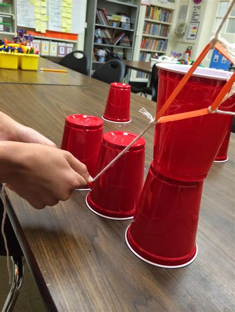 Ms Sepps Counselor Corner Teamwork Cup Stack Take 2 Gummiband In