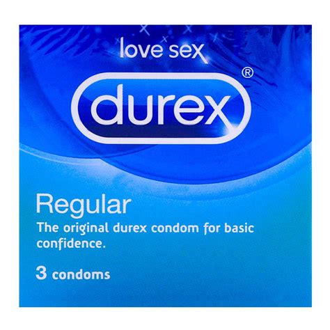 Purchase Durex Regular Condoms 3 Pack Online At Best Price In Pakistan