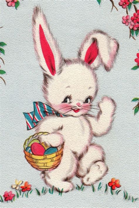 428 Best Easter Childrens Cards Vintage Images On Pinterest Vintage