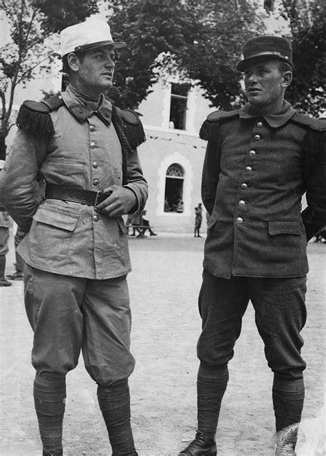 Members Of The French Foreign Legion Or Legion Etrangere Circa 1940