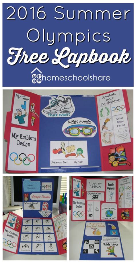 Juegos de comprensión juegos lectoescritura juegos on line. FREE 2016 Summer Olympics Lapbook | CARTELERAS ORIGINALES ...
