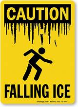 Pictures of Falling Ice
