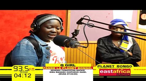 Planet bongo kila siku ya jumatatu hadi ijumaa saa 7:00 maacha hapa east africa rario kupitia 88.1 fm. Dakika 10 za Maangamizi - Q Girl | Planet Bongo - YouTube