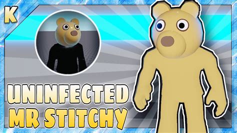 How To Get Uninfected Mr Stitchy Badge Skinmorph In Accurate Piggy
