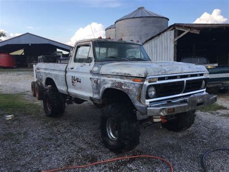 1975 Ford F100 4x4 Project Restore Shop Truckno Reserve For Sale