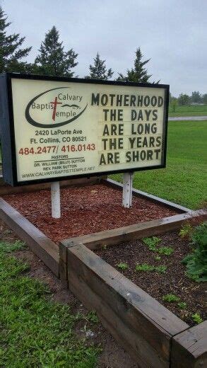 Mothers Day Church Sign Board Message Motherhood The