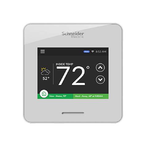 Schneider Electric Wiser Air Programmable Wi Fi Smart Thermostat With