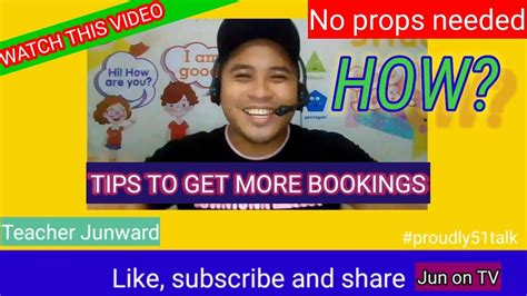 I'll suggest one of the following methods (tested on ts 3.7) Tips on how to GET More BOOKINGS without any PROPS- By Teacher Junward_Jun on TV - YouTube