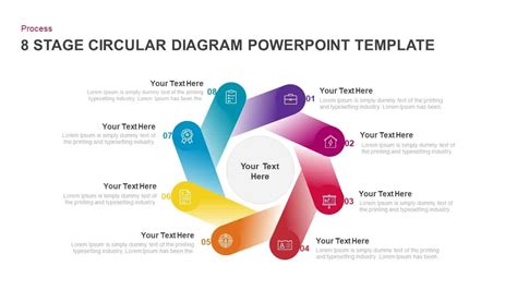 8 Step Circular Diagram Powerpoint Template Slidebazaar Powerpoint