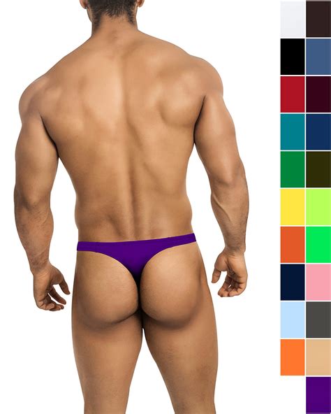 Men S Swim Thong In Solid Colors From Vuthy Sim Etsy