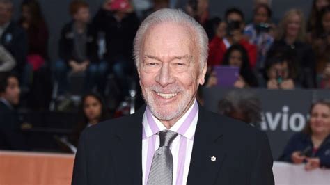 Canadian legend of film and theatre. Christopher Plummer on 'starting over' with Kevin Spacey's ...