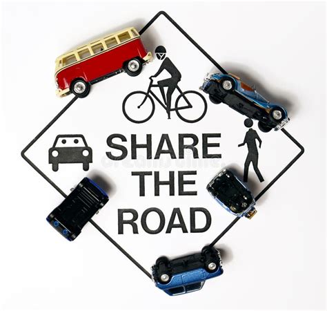 Share The Road Stock Photo Image Of Emergency Drive 21949866