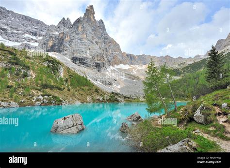 Mountains Of Cortina Dampezzo Dolomiti Alps Italy Stock Photo Alamy