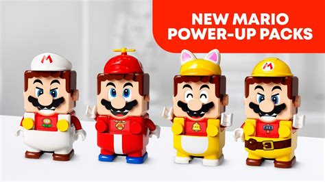 New Lego Super Mario Power Up Packs Youtube