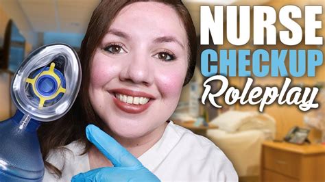 Asmr Novice Nurse Check Up Personal Attention And Medical Exam Youtube