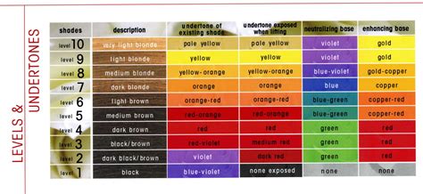 Tones In The Level System Of Hair Color Part 2