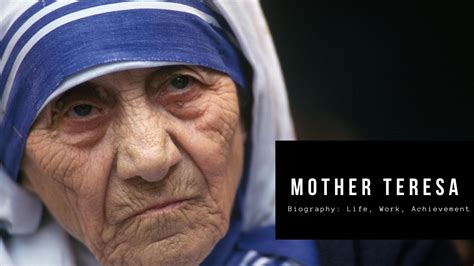 Mother Teresa Biography Know More On Life Work Prize • The Mind Is