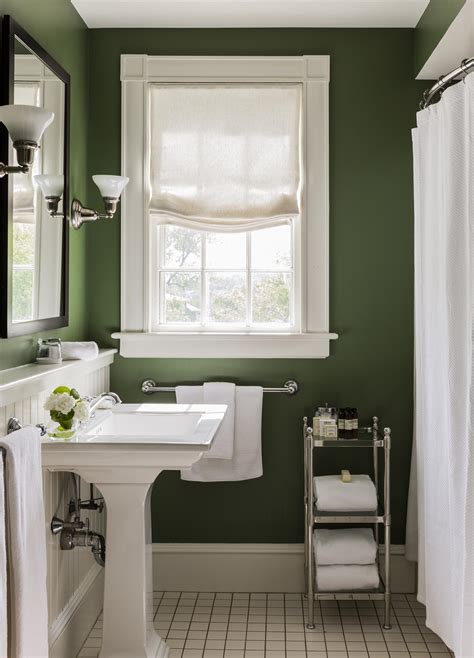 Simply Refined Bathroom In Calke Green Interiors By Color