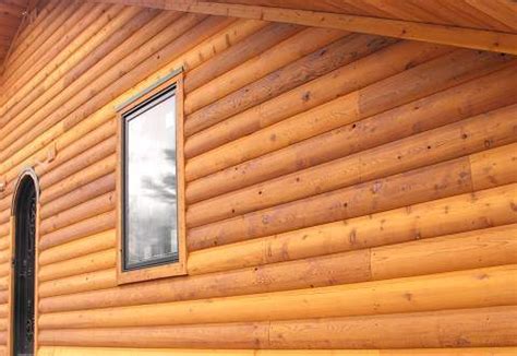 It is quick and easy to install and may be applied to any home or structure. faux log siding | wadeard
