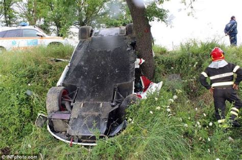 “mr Bean” Helps Rescue Driver From Wrecked Mclaren Supercar Racer
