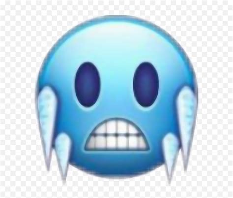 Newemoji Iphone Frozen Emojifreezing Emoji Free Emoji Png Images